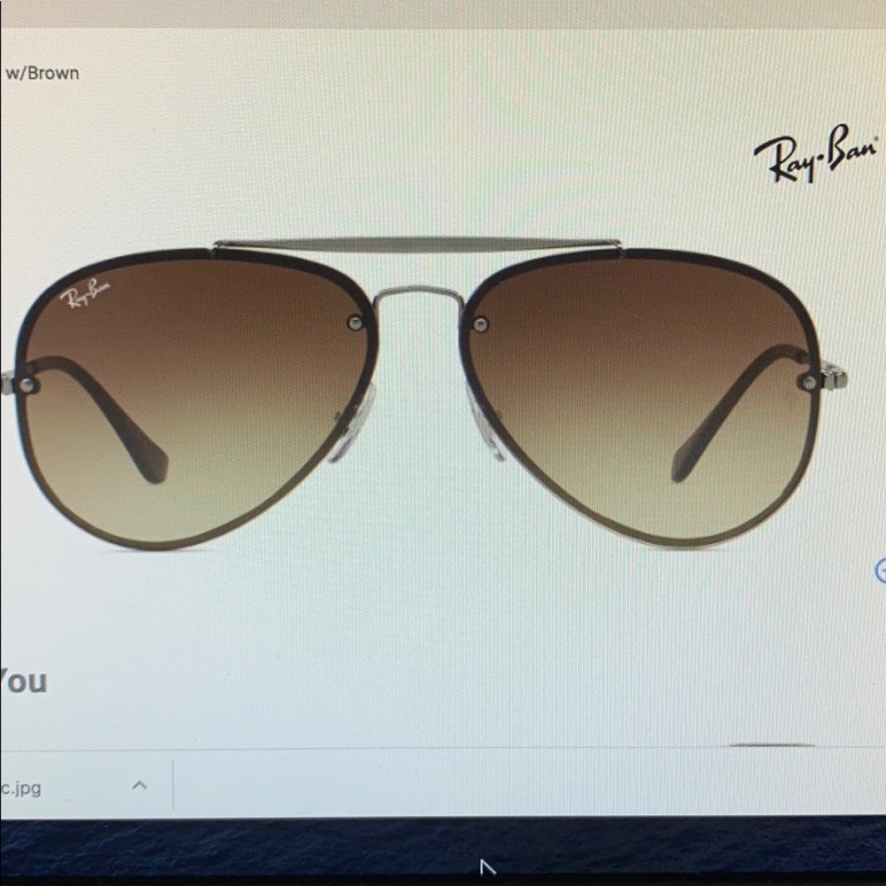 Ray-Ban 3584N Blaze Aviator Sunglasses